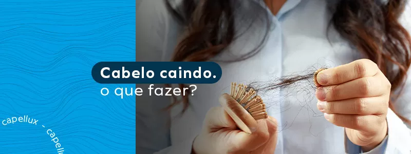 O que devo fazer quando o cabelo está caindo muito? O que pode ser? Como  acabar c/ a queda capilar? 